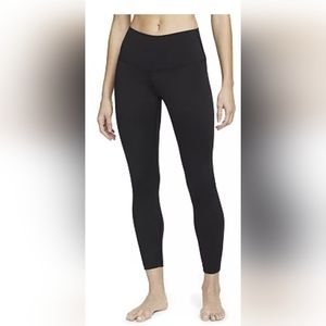 Women's Nike Yoga Leggings 7/8 DriFit Black XL